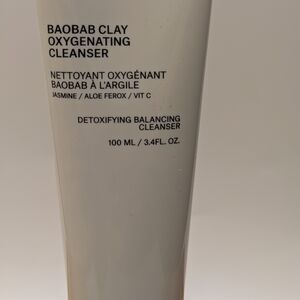 Baobab Clay Oxygenating Cleanser - Classic White African Botanics 3.4 oz New